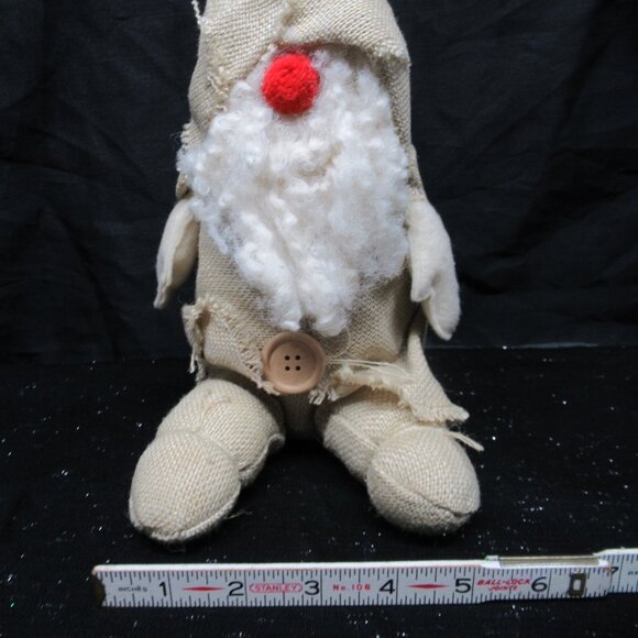 Winter Burlap Gnome Tabletop Decor - Picture 5 of 8